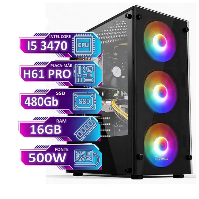 Vale a pena: Gamer Completo Com Placa De Vídeo 4gb E 16gb Ram Cpu