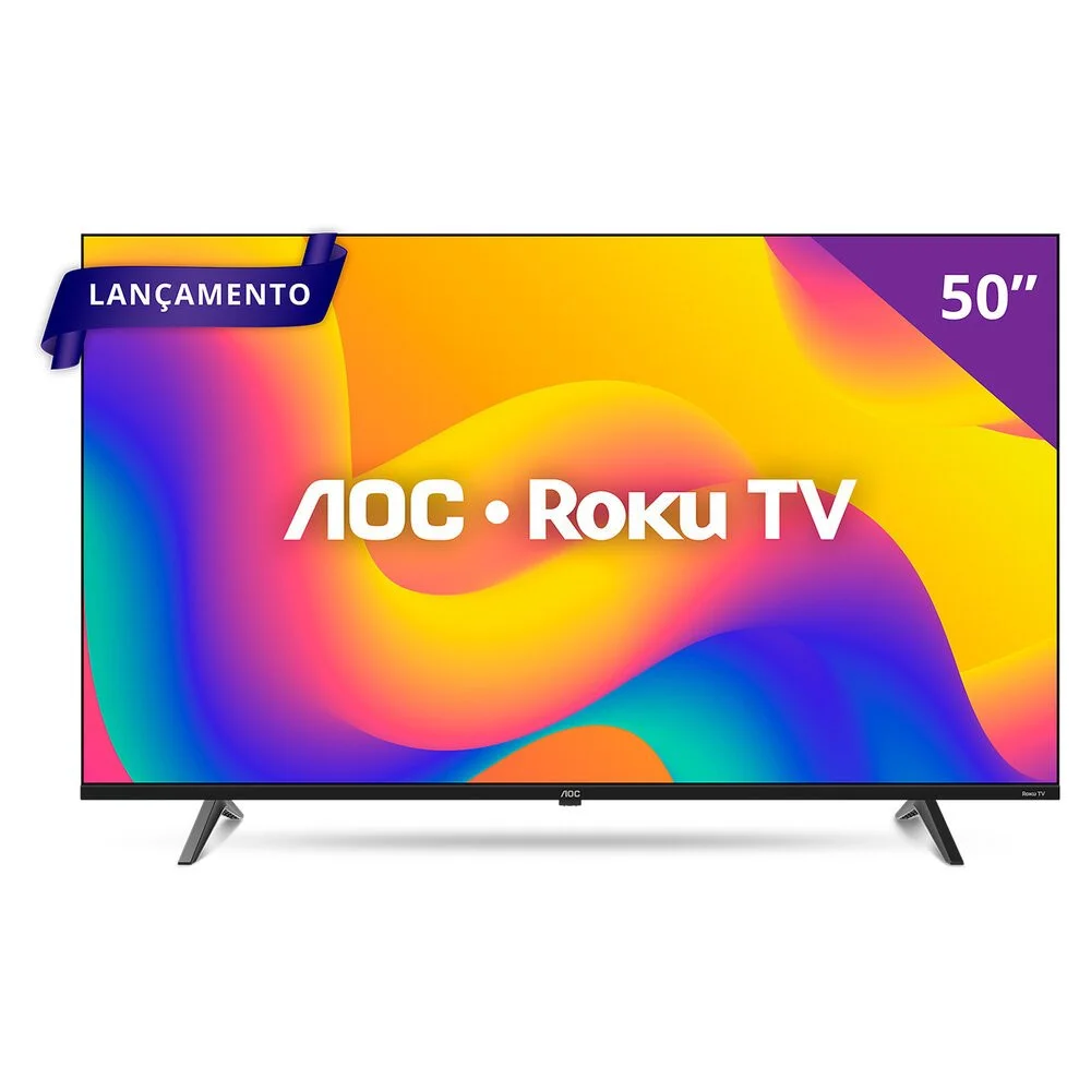 Vale a pena: Smart Tv Aoc 50, DLED, 4k, Roku Tv - 50u7045/78g
