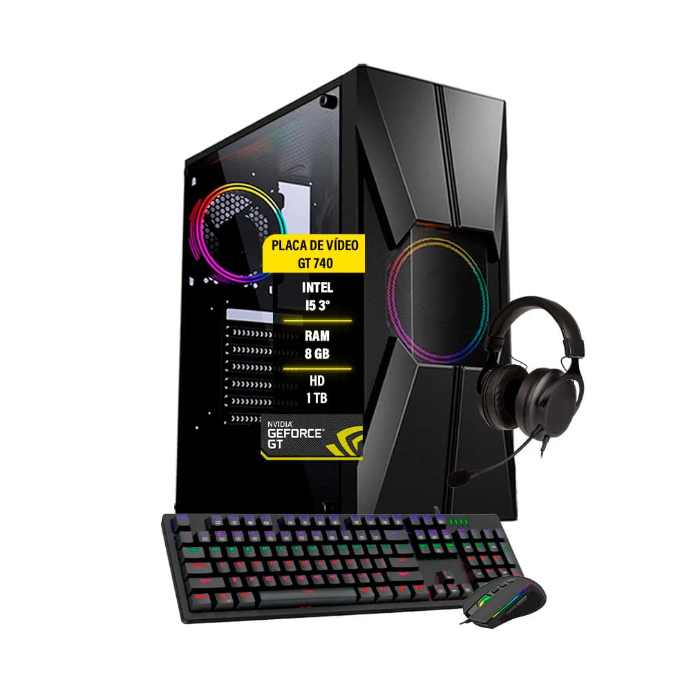 Vale a pena: Gamer Maximus i5, GT 730 4GB, 8GB, HD 1TB, Wi-Fi