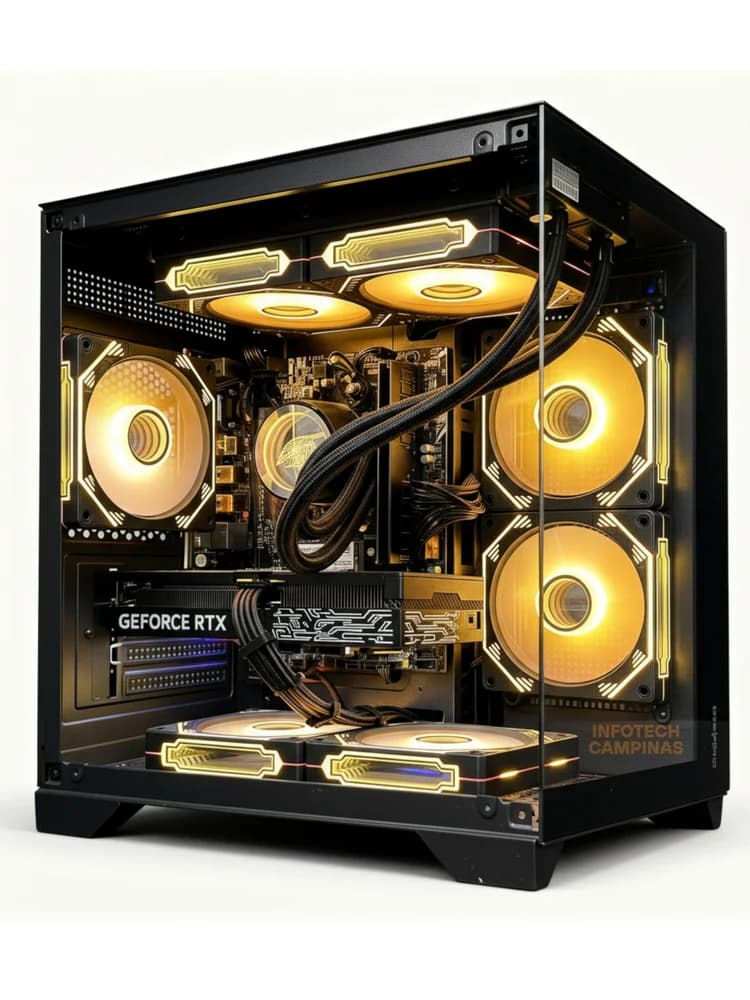 Vale a pena: PC Gamer Aquario Preto Intel Core i5 14400 | RTX 5060 8GB | 16gb Ram | SSD Nvme 1TB | Water Cooler 240mm |...