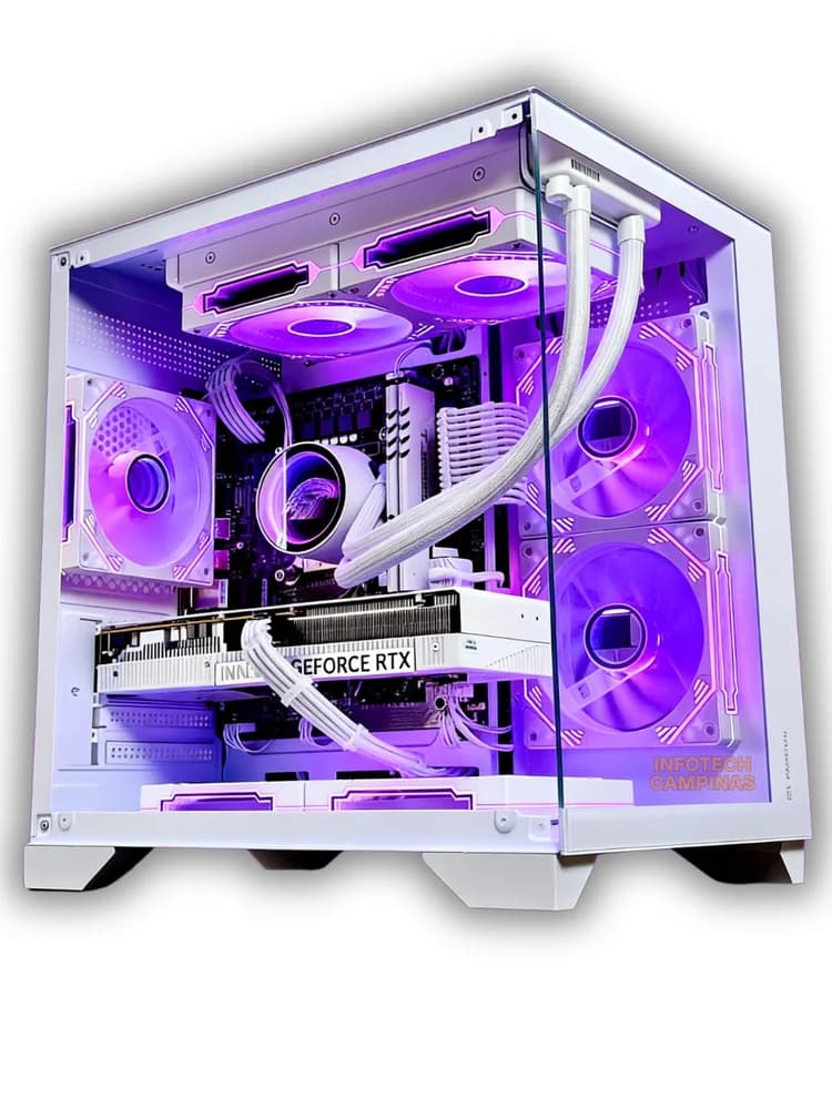 Vale a pena: PC Gamer Full White Ryzen 7 5700x | RTX 5060 Ti 16gb | 32gb Ddr4 | SSD Nvme 1TB | Fonte 600w | Aquario Bran...