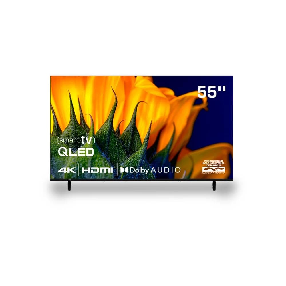 Vale a pena: Smart Tv Hq QLED 55 Hq-qLED55sm 4k Wi-fi Bluetooth, Apps, Netflix, Youtube E Prime Vídeo