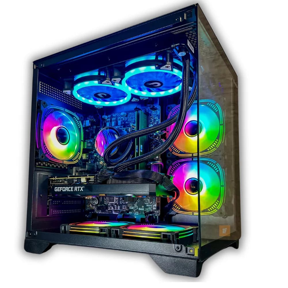 Vale a pena: PC Gamer Balão.info Campinas Aquario, AMD Ryzen 7 5700x, 32GB RAM, RTX 3060, SSD 1TB, Windows 11 Pro, Water...