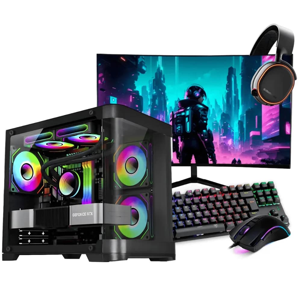 Vale a pena: PC Gamer Completo Ryzen 5 5500, Rx 6600, 16gb Ddr4, SSD Nvme 500gb, 600w 80 Plus, PCcrv30-e