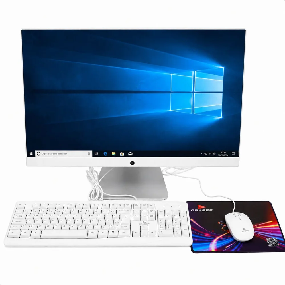 Vale a pena: All In One Intel Core i5 16GB SSD 512GB 23,8 Full HD Windows 11 Pro Grasep Maximus