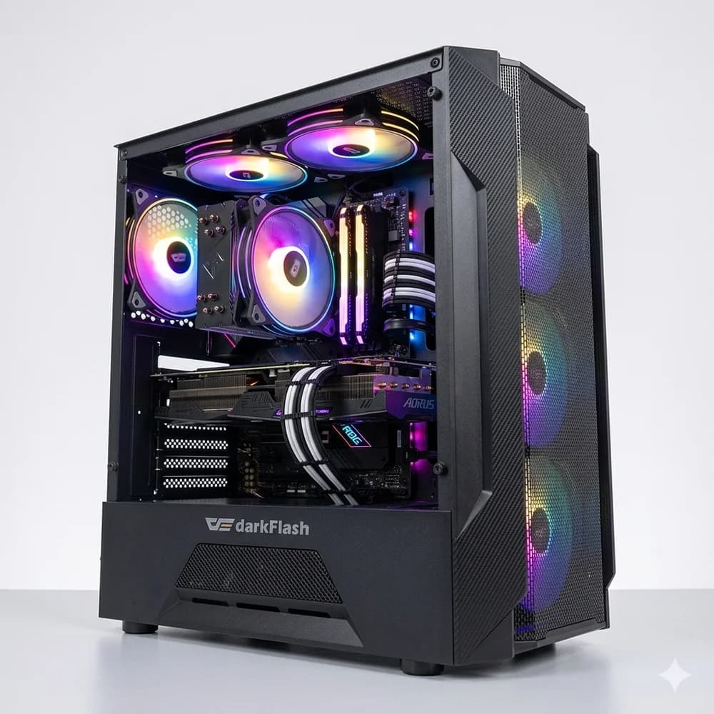 Vale a pena: PC Gamer Amd Ryzen 5 5600x, RTX 5060 Ti, B550 Asus, 32gb, SSD Nvme 1TB - Balão.info