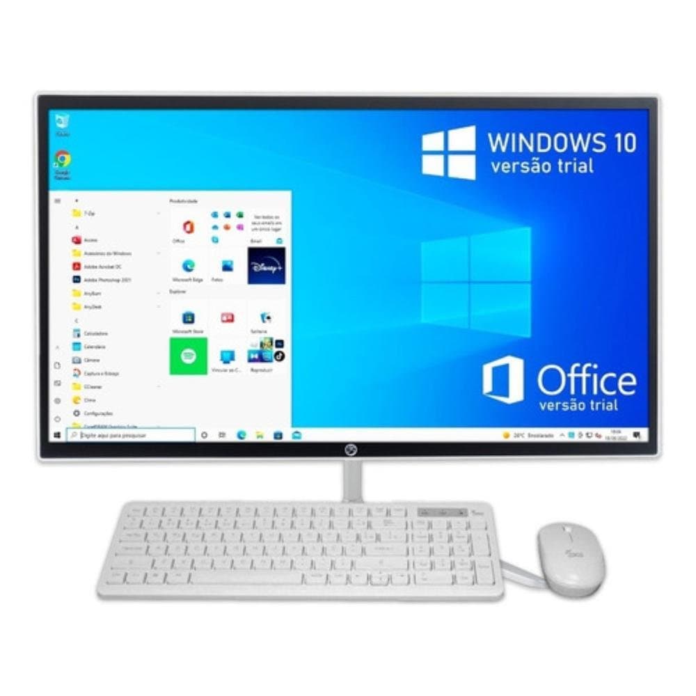 Vale a pena: All In One I7 8GB Ram SSD 960gb Tela 21.5 Hd Wifi - Branco
