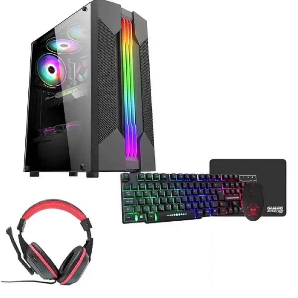 Vale a pena: PC Gamer Balão.info Core I5, SSD 240GB, 16GB, VGA Gt730 4GB, Windows 10 Pro Trial + Teclado/mouse + Mouse P...