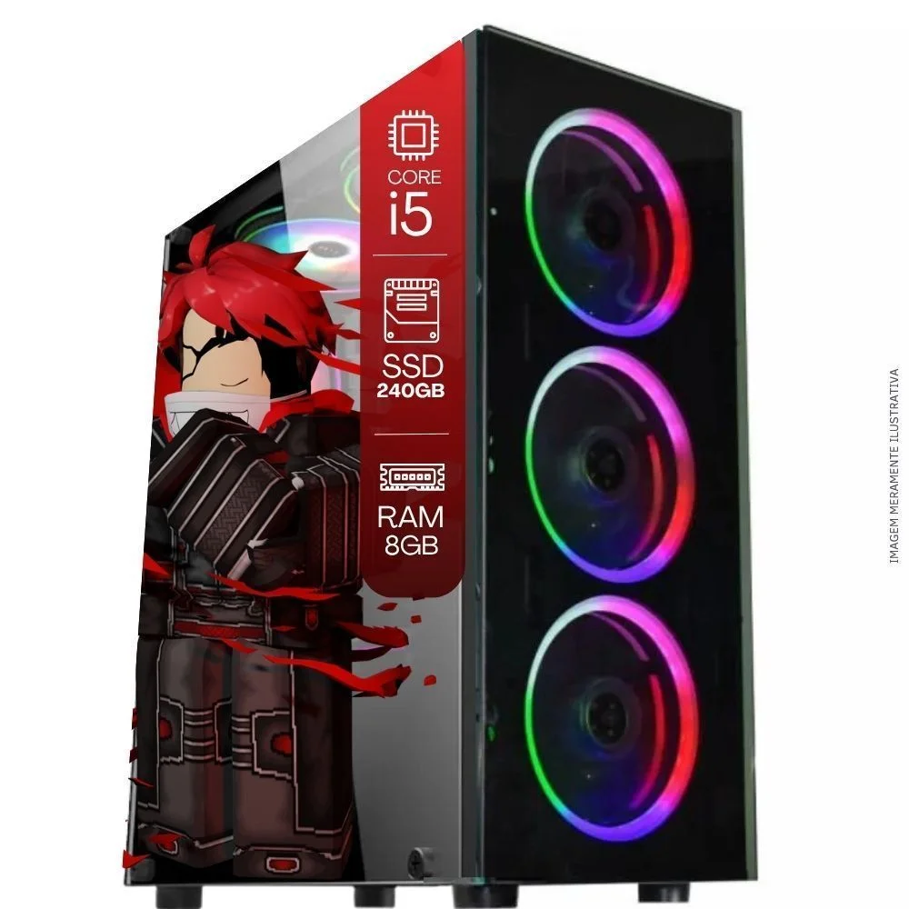 Vale a pena: PC Gamer Balão.info Intel Core i5 SSD 240GB 8GB WINDOWS 10 Pro Trial