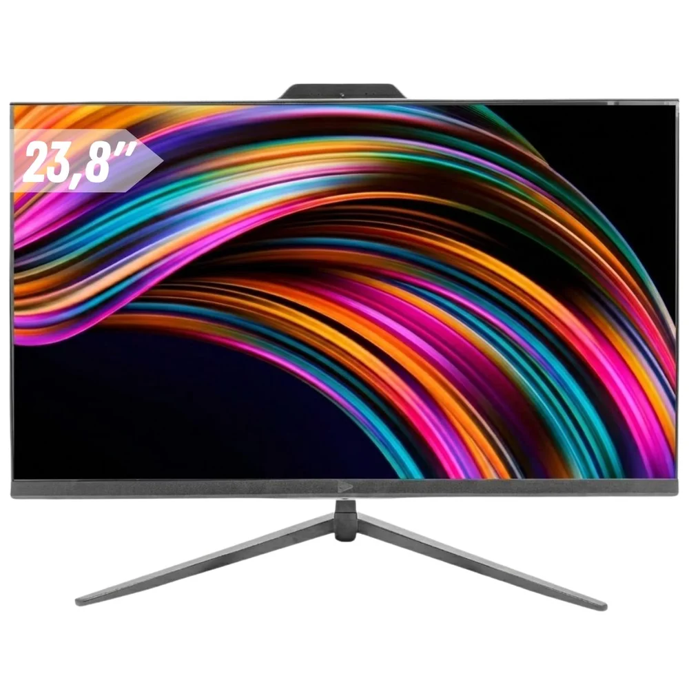Vale a pena: All in One 23.8'', Intel i5-6200u, 8GB RAM, SSD 512GB, Bateria UPS, HDMI, USB, Webcam, Windows 11 Pro