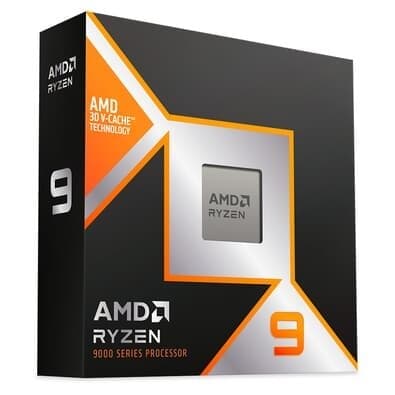Processador AMD Ryzen 9 9950x3d, 4,4 GHz, (Máx Boos Clock Até 5,5 GHz), Cache 144MB, 16 Núcleos, Threads 32, AM5 - 100-100000719WOF