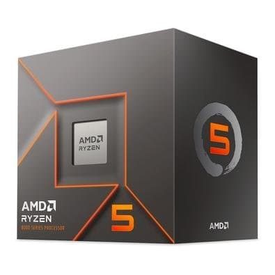 Processador AMD Ryzen 5 8400F, 4.2 GHz (4.7 GHz Max Turbo), Cache 22MB, AM5, 6 Núcleos, 12 Threads - 100-100001591BOX
