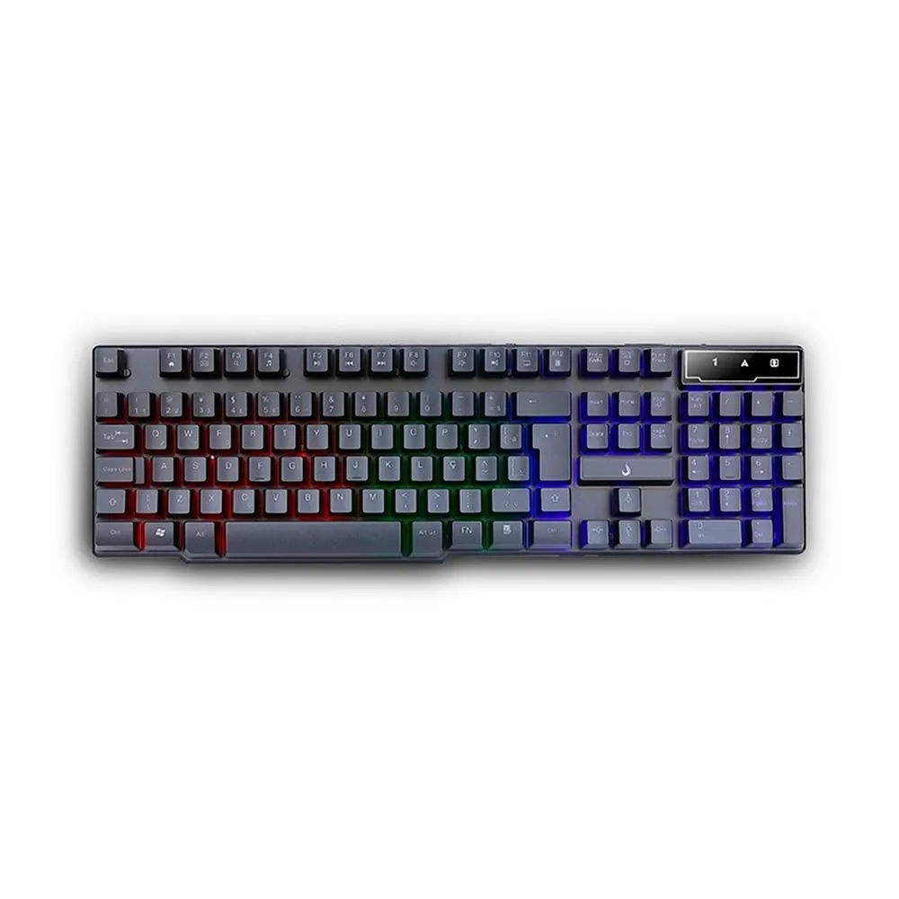 Vale a pena: Teclado Semi Mecânico Gamer Rise Mode G1 Full, Membrana, USB, Preto - RM-TG-01-FB