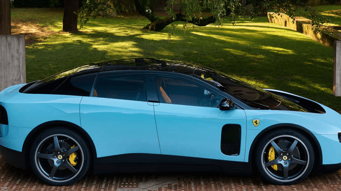 Ferrari elétrica vira motivo de polêmica — e a culpa agora é do para-brisa