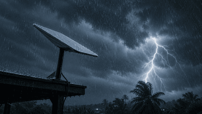 Starlink funciona na chuva forte? Veja o que os usuários atuais descobriram