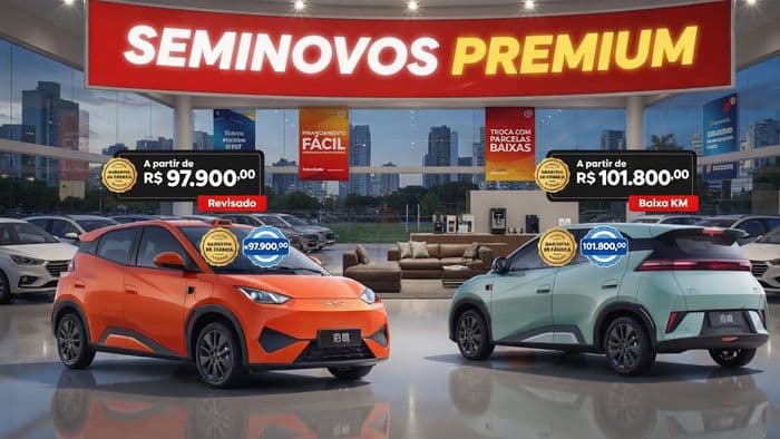 Quanto vale a pena pagar em um BYD Dolphin Mini usado?