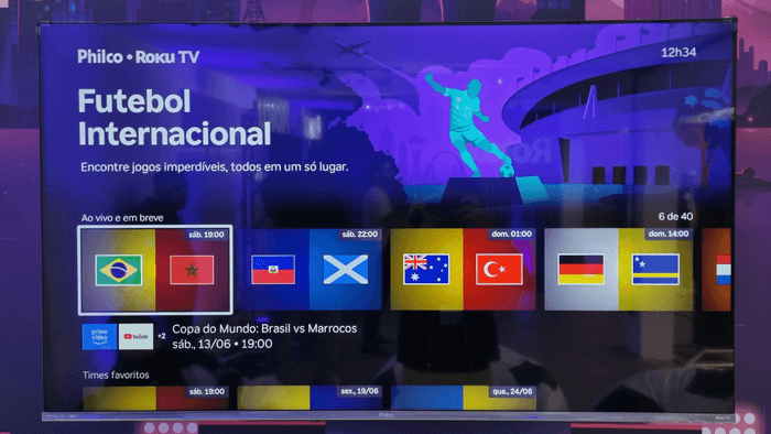 Onde assistir à Copa do Mundo? Roku reúne todos os jogos em um só lugar