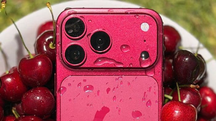iPhone cereja: fotos revelam suposta cor inédita do novo celular da Apple