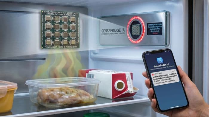 Geladeira do futuro terá nariz eletrônico para detectar comida estragada
