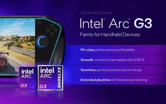 Arc G3 é oficial: Intel anuncia novas CPUs para competir com Ryzen Z em portáteis
