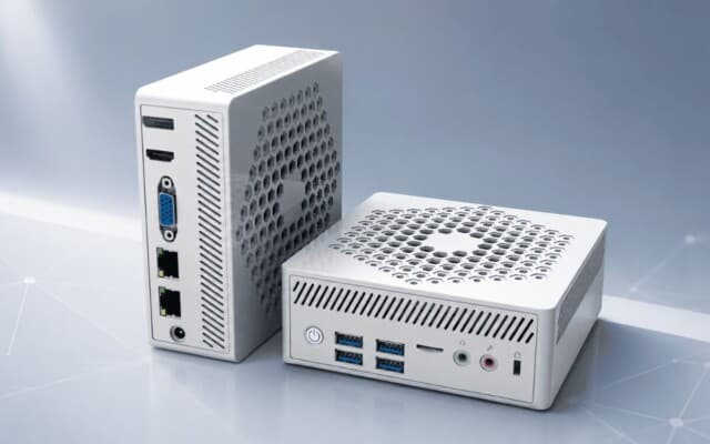 Links lança mini PC compacto sem ventoinha e com conexão VGA em plena era HDMI