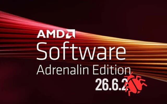 AMD confirma bug no driver Adrenalin 26.6.2 no Windows 10 e recomenda rollback