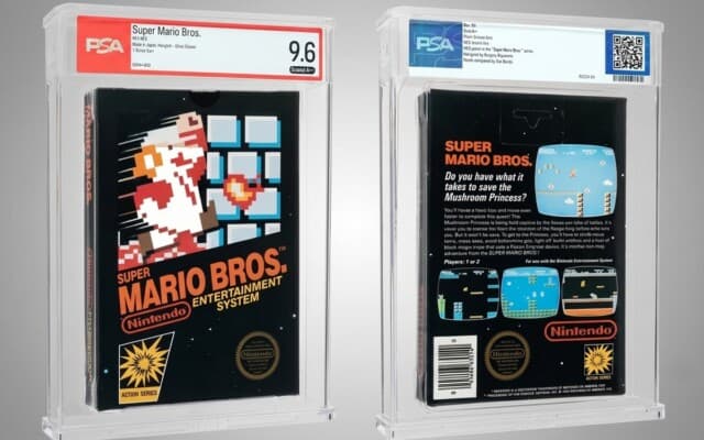 Cópia rara de Super Mario Bros para NES é vendida por US$ 3 milhões
