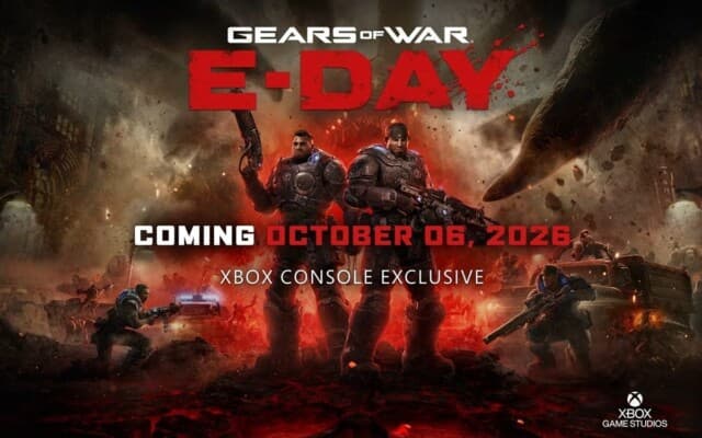 Gears of War: E-Day será lançado no dia 6 de outubro para Xbox e PC; PS5 ficará de fora