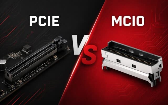 O que é MCIO? Entenda as diferenças entre MCIO e PCIe