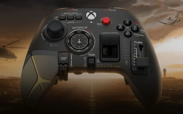 PowerA trabalha em controle Xbox modular para Flight Simulator com design único