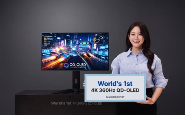 Samsung revela painel OLED ultrafino para notebooks e primeiro QD-OLED 4K de 360 Hz do mundo