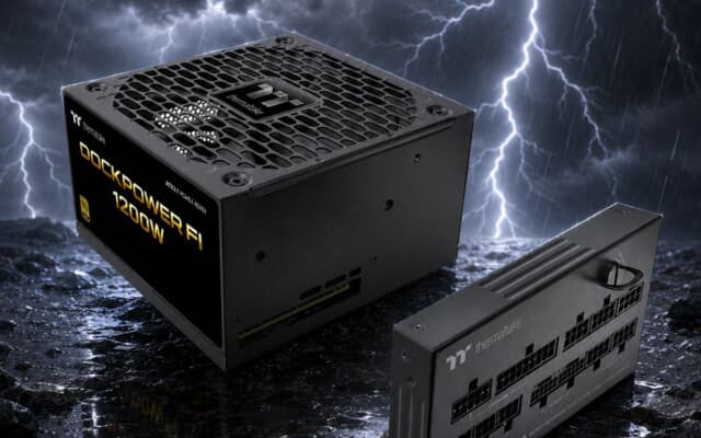 Thermaltake lança fonte com dock removível que promete facilitar montagem e upgrades do PC