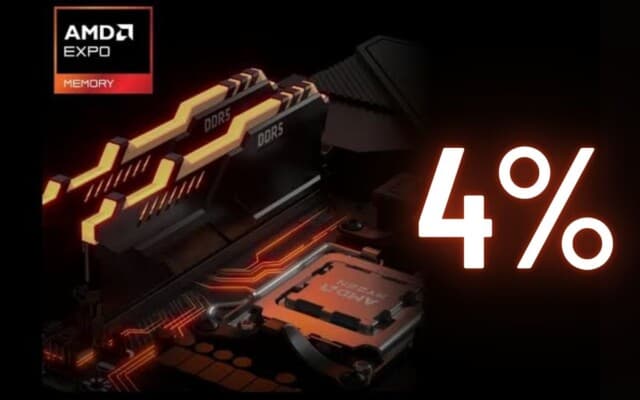 Primeiros testes mostram que AMD EXPO ULL entrega só 4% de ganho apesar do preço mais alto