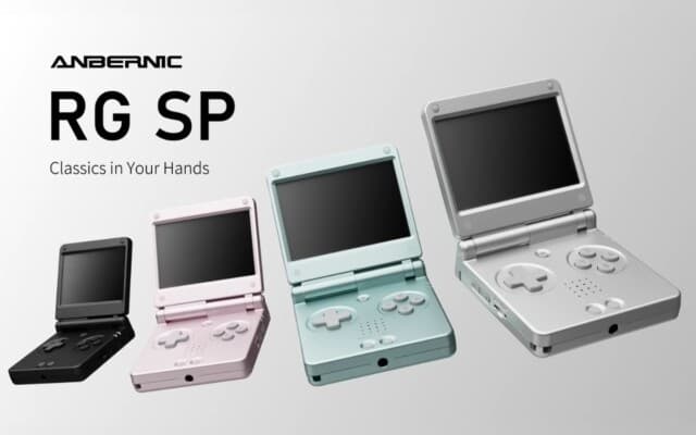 Anbernic apresenta nova versão metálica de seu portátil para emulação estilo GBA SP