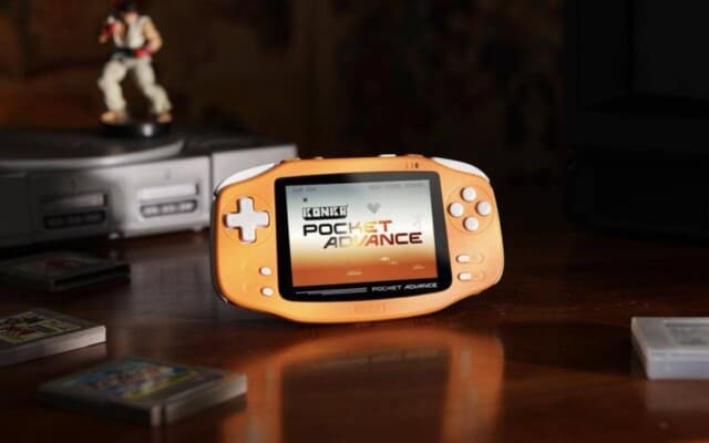 Ayaneo revela detalhes do Konkr Pocket Advance, portátil para emulação com design de GBA