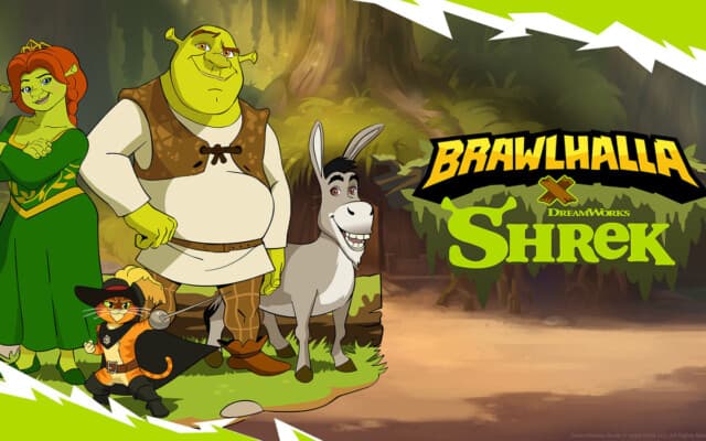 Brawlhalla recebe crossover com Shrek, Fiona e Gato de Botas