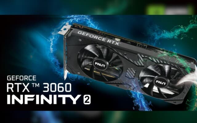 Palit anuncia modelo inédito da RTX 3060, confirmando retorno da GPU