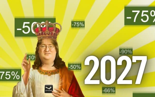 Steam revela agenda completa de promoções para a primeira metade de 2027