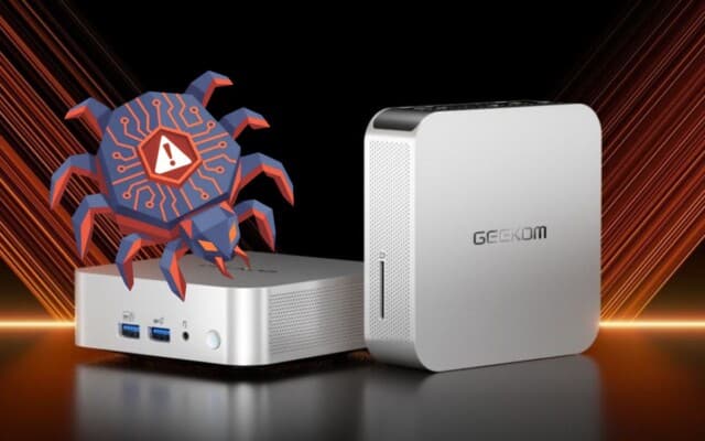Drivers para mini PCs da Geekom estavam vindo com malware, companhia se desculpa