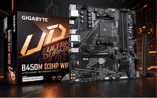 Em pleno 2026, GIGABYTE lança novas placas-mãe B450 para processadores Ryzen