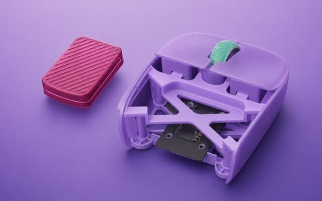 Mouse conceitual da Keychron tem só a parte da frente e bateria removível