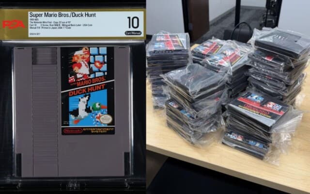 História do videogame: 97 cópias de um bundle único do Mario para o NES foram encontradas