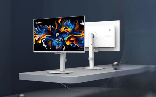 MSI apresenta primeiro monitor OLED 4K a 120Hz do mundo feito com “impressão” inkjet