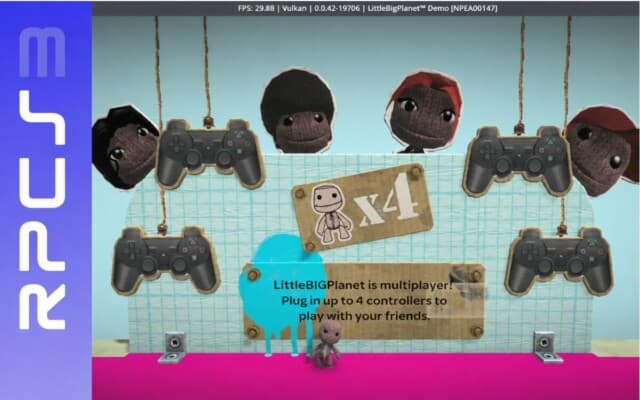 Emulador RPCS3 agora roda versões beta e demos de LittleBigPlanet no PC