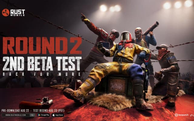 Rust Mobile terá segundo beta em agosto com suporte a 13 idiomas e expansão para novas regiões