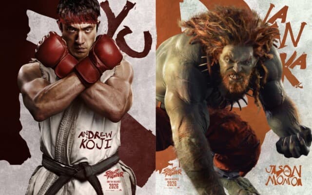 Street Fighter: cena inédita mostra Ryu enfrentando Blanka, interpretado por Jason Momoa