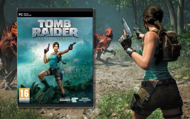 Tomb Raider: Legacy of Atlantis terá edição física de verdade para o PC