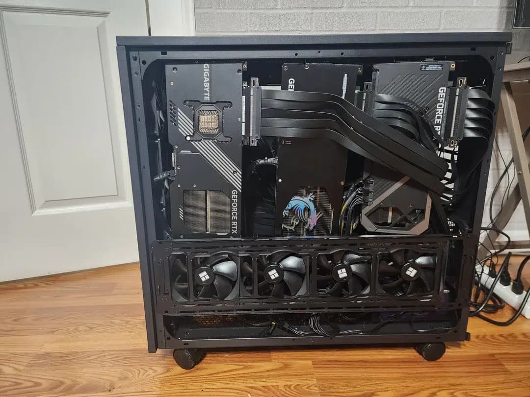 8 RTX 3090 + 2 RTX 5090: após 8 meses usando um servidor com 10 GPUs, engenheiro revela o que descobriu ao rodar IA l...