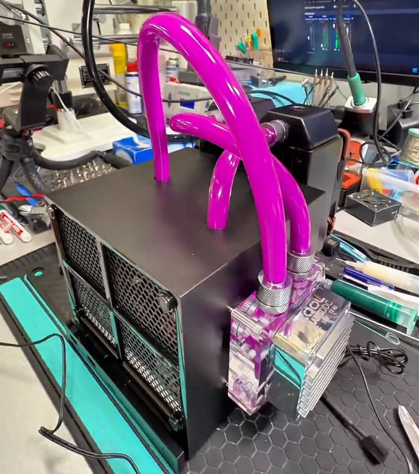 Steam Machine Water Cooling Project Drops Temps By 30°