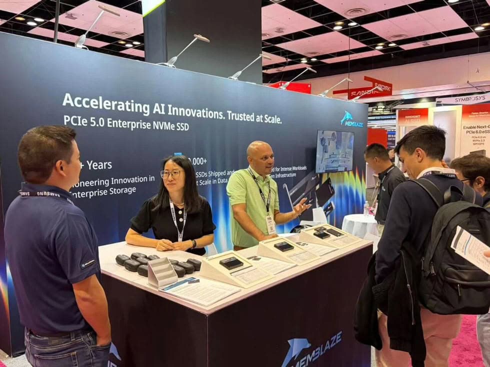 (PR) Memblaze Showcases PBlaze7 Series Enterprise SSDs at FMS 2026